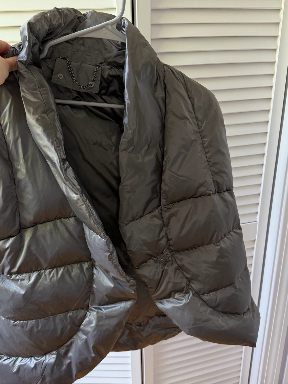 Shiny Puffer Vest
